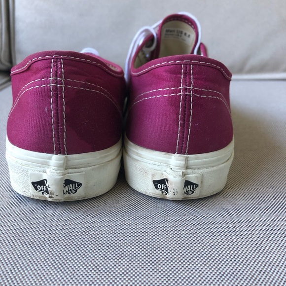 Burgundy Vans - Picture 4 of 5